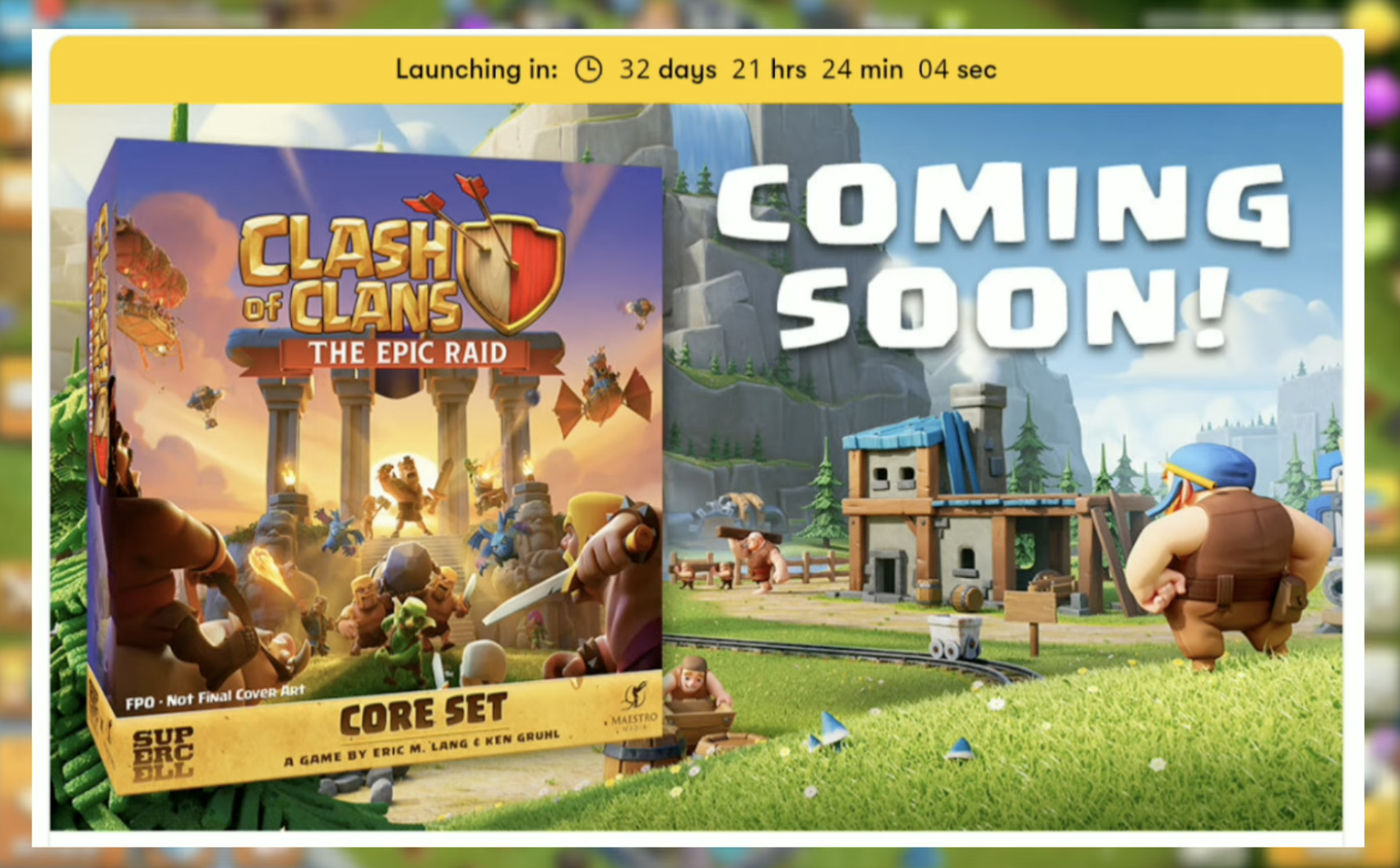 Supercell Is Cooking Something BIG… Clash of Clans REAL LIFE Board Game! 🎲 The Epic Raid Revealed